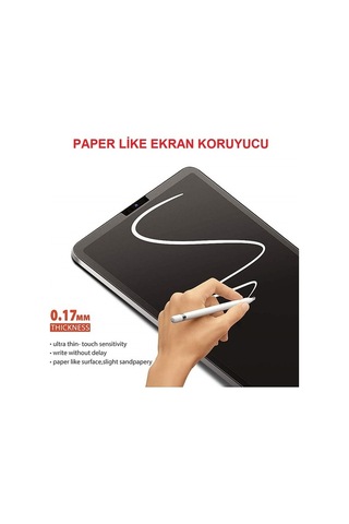 Samsung Uyumlu Galaxy Tab S8 Ultra Sm-X900 X903 X905 X906 Paper Like Mat - Renksiz