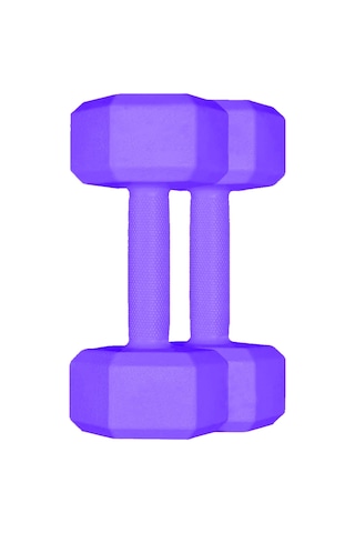 1 Kg X 2 Adet Renkli Dambıl Seti - Evde Egzersiz İçin İdeal