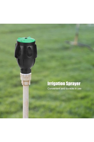 Hangfox Plastik Otomatik Döner Sulama Başlığı 360 Derece - Tarım Bahçe Çim Parkı İçin Kolay Kurulum 1/2" Ve 3/4" Ağızlı Sprey