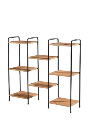 Çiçeklik Geniş Sekiz Raflı