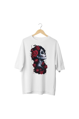 Panda Baskı Tekstil Özel Tasarım Baskılı Oversize Tshirt Beyaz Panda Baskı Tekstil Özel Tasarım Baskılı Oversize Tshirt Beyaz