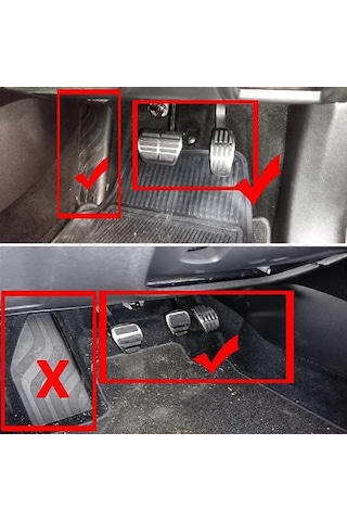 Renatult Dacia Manuel Uyumlu Pedal Seti