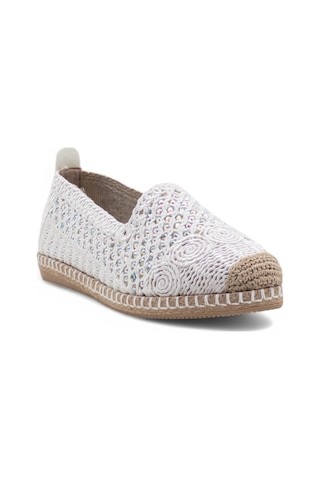 Pandora Moda Y25.82.112 Kadın Hasır Espadril Beyaz