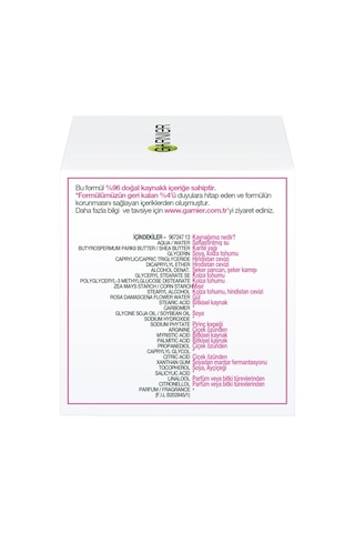 Garnier Gül Sulu Botanik Nemlendirici Krem 50 ML