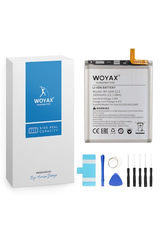 Woyax By Deji Samsung Galaxy S23 Uyumlu Premium Batarya