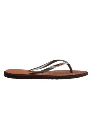 Havaianas Slim Point Kadın Plaj Terliği 4149584 Kahverengi