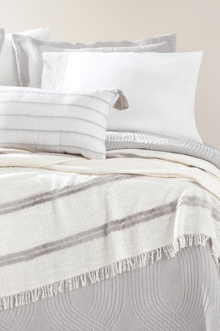 Yataş Bedding Nola Çift Kişilik Infinity Çeyiz Seti - Gri