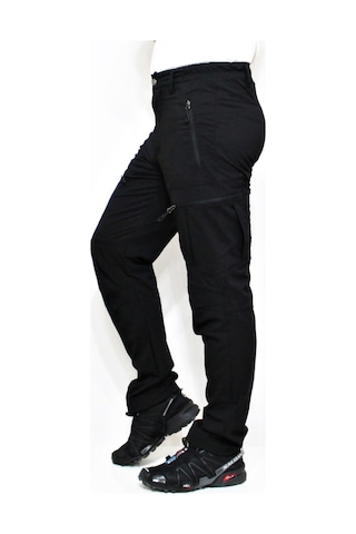 Mudwill Mikro Likralı Yazlık Trekking Pantolon-Siyah