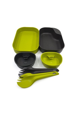 Wildo Camp-a-box Duo Light Yemek Seti - Limon Yeşili Yeşil