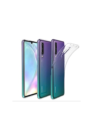 Kilifone - P30 Uyumlu - Kılıf Şeffaf Soft Slim Fitt Süper Silikon Kapak - Şeffaf
