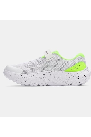 Under Armour Ua Bps Surge 4 Ac Erkek Çocuk Koşu Ayakkabısı-30886 Beyaz