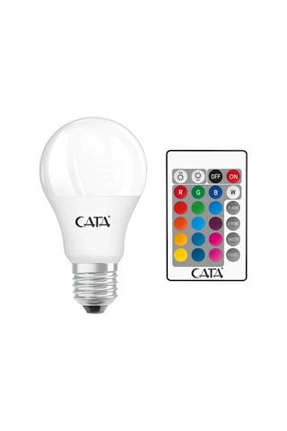 CATA LED AMPUL 9W RGB KUMANDALI
