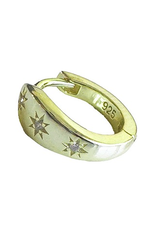 Masaliko Yılan Gümüş Küpe Ms3197, 925 Ayar Gümüş Altın