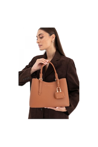 Sisley Sly 296 22x30x12 Kol Sı Taba Kadın Çanta Taba