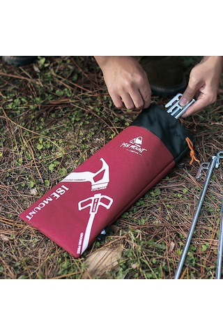 Yifomall Oxford Kumaş Kamp Depolama Çantası - Çadır Çivi, Rüzgar Teli, Çekiç İçin Dış Mekan Çantası Mavi Mavi