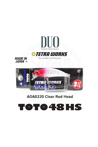 Duo Tetra Works Toto 48Hs Aoa0220 Astro Red Head Sahte Balık