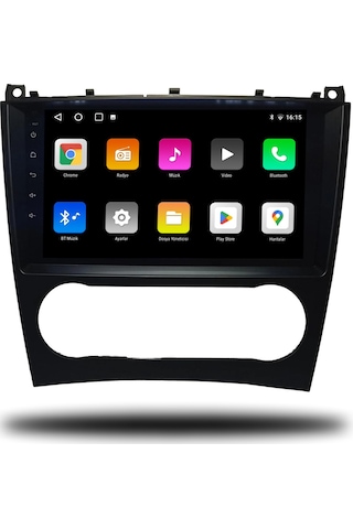Navmina Mercedes C Class W203 W209 Android Carplay Multimedya 1999-2007 4gb Ram + 64gb Hafıza + 8 Çekirdek