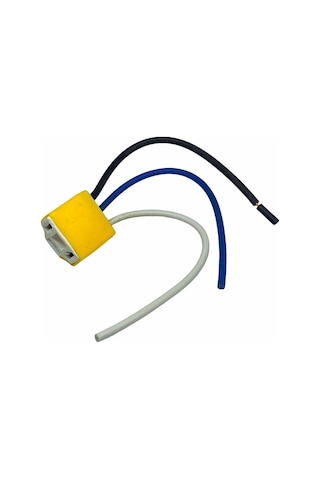 Atom Far Fişi h4 Ampul Soketi 1.5 Mm Kablolu yanmaz Porselen N11.4968
