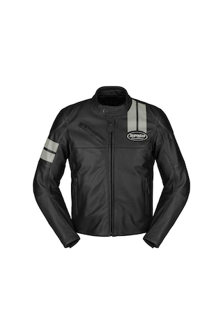 Spıdı Roar Deri Ceket Siyah