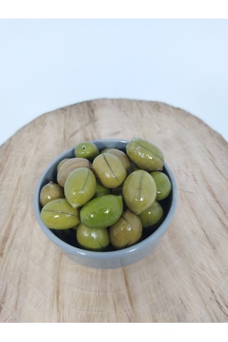 Etik Yerli Ürünler Memecik Cinsi Dilme Tatlanmış Zeytin 5 KG