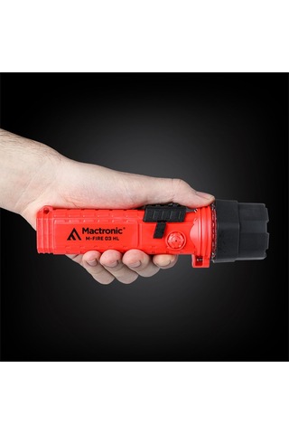 Mactronıc M-fıre 03 Hl Atex El Feneri 400 Lümen Kırmızı