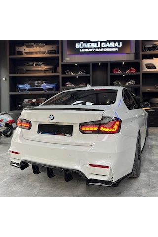 Bmw F30 M3 Uyumlu Vorsteiner Sağ Sol Arka Flap Plastik