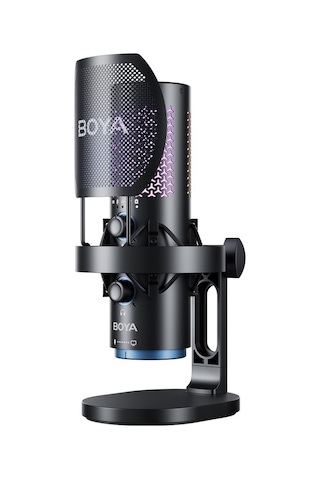 Boya K5 - Boya K5 Kablosuz Bağlantılı Rgb Aydınlatmalı Usb Condenser Mikrofon