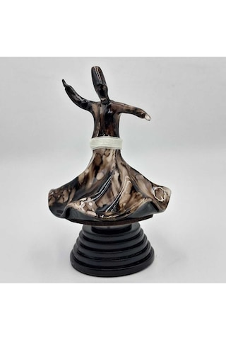 Dönen Seramik Dekoratif Semazen Biblo 5 Cm 34981454