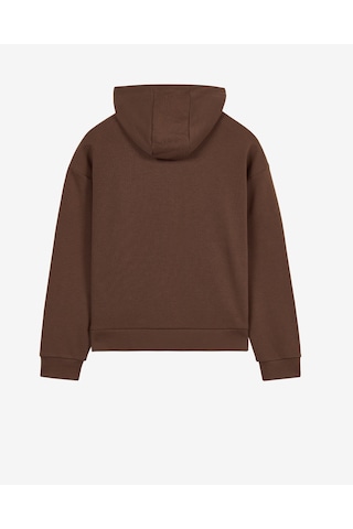 Skechers W Essential Full Zip Sweatshirt Kadın Kahverengi Sweatshirt S2610016-2070