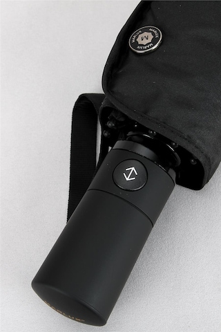 Marlux Ekstra Güçlendirilmiş Tam Otomatik Rüzgar Şemsiyesi 10 Fiber Tel Siyah Mpr2011m Siyah