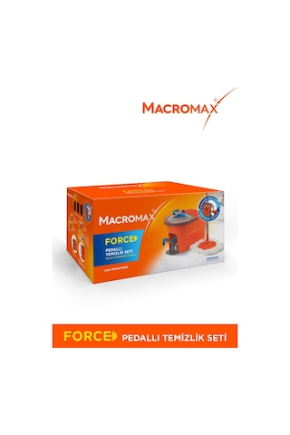 Macromax Force Pedallı Otomatik Temizlik Seti 16 L