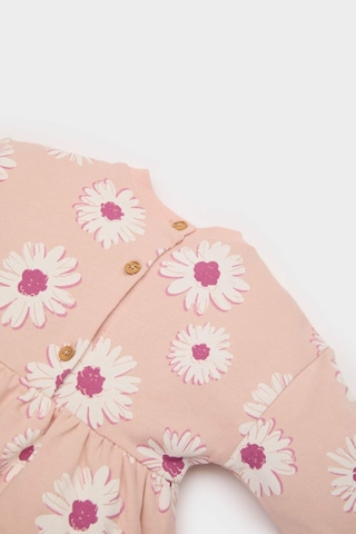 DeFacto Kız Bebek Çiçekli Uzun Kollu Elbise E5788A525SPPN672 Pembe
