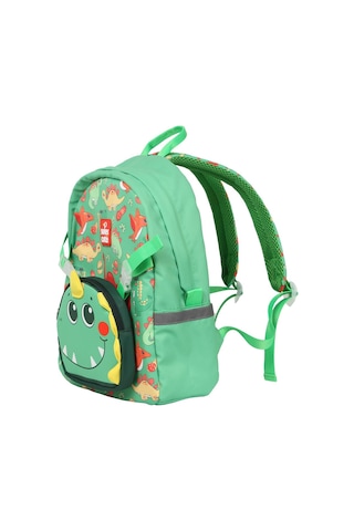 Supercute Two İn One Sırt Çantası - Dinosaur - Yeşil