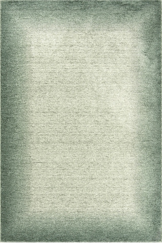 Hoom Rugs Etro 2707 Yeşil Çerçeveli Vintage Desenli Salon Halısı