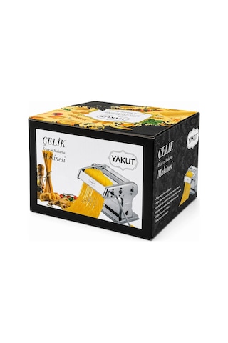Küçük - 150lik Metal Erişte - Makarna Makinesi 5468 Çok Renkli