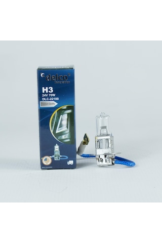 Delco U.s.a H3 24 Volt +%30 Fazla Işık Halogen Ampul Pk22s 10 Adet