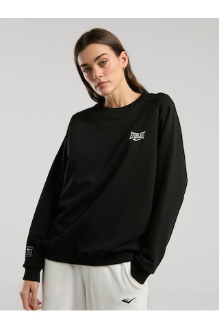 Everlast Ever Essentials Siyah Kadın Sweatshirt Siyah