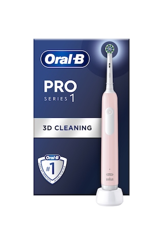 Oral-B Pro Series 1 Elektrikli Diş Fırçası Pembe + Diş Fırçası Başlığı