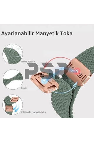 Ayrex Uyumlu 42mm Krd-99 Hasır Kordon Turuncu