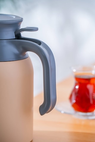 Acar Karat X Paslanmaz Çelik Termos Bej - 1.5 L Bej