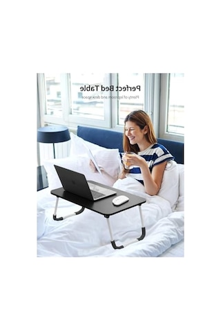 Katlanabilir Laptop Sehpası, Düz Yüzey İle Çok Amaçlı Kullanım