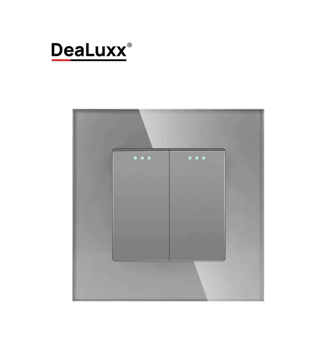 Dealuxx Cam Çerçeveli 2 Tuşlu Anahtar 194480975