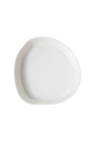 Mudo Home Aspendos Çukur Tabak Seti 21cm - 6lı Beyaz