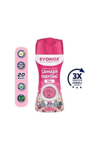 Evonox Clean Granül Çamaşır Parfümü & Çamaşır Yumuşatıcı Tokyo 210 Gr Tekli