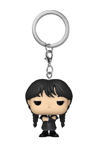 Funko Pop Anahtarlık Wednesday Addams With Black Coat