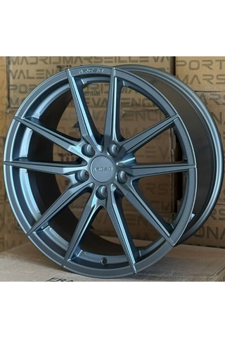 5 112 18 8.0 Et33 Ch72.6 Matt Gun Metal Arceo Monaco Jant