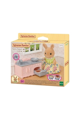 5786 Sylvanian Families Sunny Tavşan Anne Ve Pişirme Seti +3 Yaş