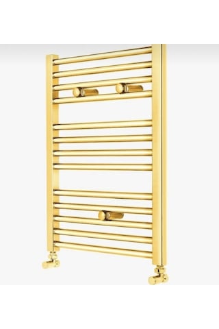 İsaoğlu Yapı Gold Havlupan Gold Radyatör Altın Havlupan 50 70 Vanalar Dahil Komple Set Banyo Radyatör
