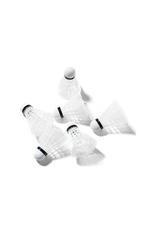 Geeksen Eğitim Ve Pratik İçin Demir Çelik Badminton Raketi Seti 2 Adet + 6 Top + Taşıma Çantası Kırmızı/mavi