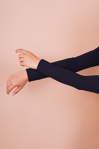 Unika Boutique Kadın Düz Model Siyah Tesettür Kolluk